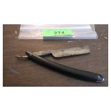 VINTAGE GEORGE STENHOLM STRAIGHT RAZOR