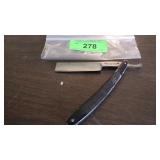 VINTAGE COSMO MFG. CO STRAIGHT RAZOR