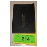 WWII JAPANESE ARMY PISTOL HANDLING MANUAL
