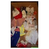 ASST VTG DOLL CLOTHES, SHOES, ETC