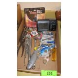 BATTERIES, PLIERS, SCREWDRIVERS, HOWARD MILLER>>>