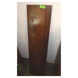 2 VINTAGE OAK TABLE LEAVES 9" x 54"