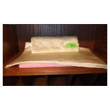 VTG ASIAN EMBROIDERED RUNNER IN SATIN ENVELOPE>>>