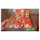 ASST VTG VALENTINE CARDS UNUSED