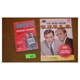VTG MAN FROM U.N.C.L.E. MAGAZINE & BOOK