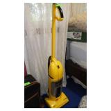 EUREKA VACUUM CLEANER, TURNS ON