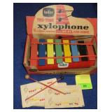 VTG TUDOR XYLOPHONE-ONE BROKEN MALLET