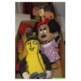 VTG PLUSH DOLLS - RONALD MCDONALD, MR. PEANUT>>