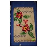 VTG RUG (NEEDS CLEANED) 27" X 45"