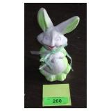 VINTAGE PAPER MACHE EASTER BUNNY RABBIT 9"