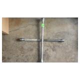 LUG CROSS WRENCH  (13 /16, 3/4, 7/8, 3/4)