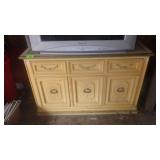 VTG BUFFET (USED IN GARAGE)  50 x 19 x 32