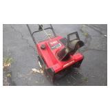 TORO 4.5HP SNOWBLOWER (TURNS OVER)