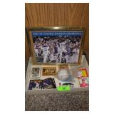 BASEBALL CARDS, STAMPED AUTOGRAPHED BASEBALL, >>>>