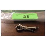 VINTAGE MECHANICAL "FIST" CLIP