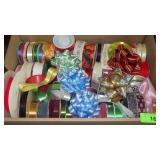 ASST. RIBBON & BOWS (1 HALLOWEEN RIBBON)