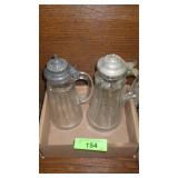 VINTAGE SYRUP PITCHERS
