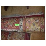 VINTAGE WOOL? AREA RUG 99 x 134