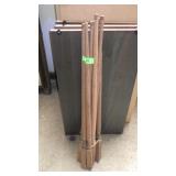 (7)  35" SPINDLES (1 BROKEN SPINDLE)