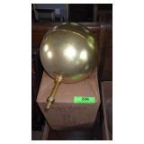 BRASS FLAGPOLE BALL (8")