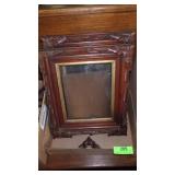 VINTAGE 8 x 10 CARVED FRAMES (CORNER NEEDS TACKED>