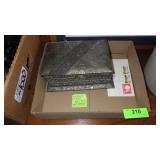 VINTAGE SILVERPLATE REPOUSSE JEWELRY BOX (MISSING>