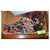 VTG CHRISTMAS LIGHTS, ICICLE LIGHTS (ALL UNTESTED)