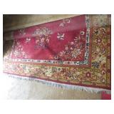 VINTAGE WOOL? AREA RUG 99 x 134