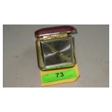 VTG SEIKO TRAVEL ALARM CLOCK TWO JEWELS (RUNS)
