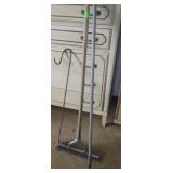 THATCHING RAKE, MOP HANDLE, SHEPHERDS HOOK (34")