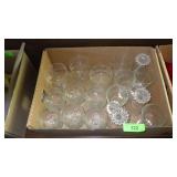 ASST GOBLETS, CANDLEWICK, A.H. RAINFLOWER GOBLETS>