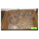 ASST. VINTAGE GLASSWARE