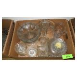 ASST. VINTAGE GLASSWARE