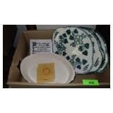 WILLIAMS SONOMA CASSEROLE, STARBUCKS TILES, HAND>>