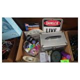ALUMINUM CARRY CASE. TAPE DISPENSER & TAPE, >>>>>