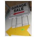 GARAGE SALE SIGNS