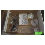 "OTHER HALF BOX": ASST STOPPERS, FINIALS, GLASS>>>