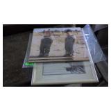 (2 ) 1983 BEEN FARMING LONG PRINTS (1 ON BOARD),>>