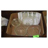 VTG PYREX BOWLS, VTG CORNINGWARE CASSEROLES,>>