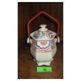 VINTAGE BRISTOL BISCUIT JAR