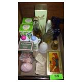 VINTAGE AVON PERFUMES & PITCHER (NO STOPPER)