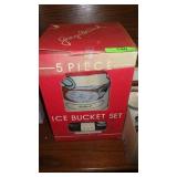 VTG GEORGES BRIARD ICE BUCKET SET (NEEDS CLEANED)