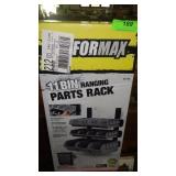 NIB 11 BIN HANGING PARTS RACKS