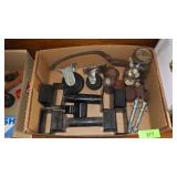 CART WHEELS, 2x4 BRACKETS, GLIDER PADS, DUABERS>>>