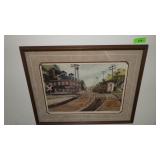 DON LINDSTROM SIGNED PRINT  250/400   27 x 21