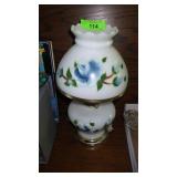 HAND PAINTED ELECTRIC HURRICANE LAMP