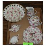 VTG LEFTON CHINCE COMPOTE, CREAM & SUGAR SETS,>>>