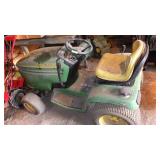 JOHN DEERE LAWN MOWER (D0ES NOT RUN) & NO DECK)