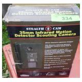 STEALTH CAM 35MM INFRARED MOTION CAMERA (UNTESTED)