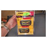 NIP DEWALT LITHIUM ION BATTERIES